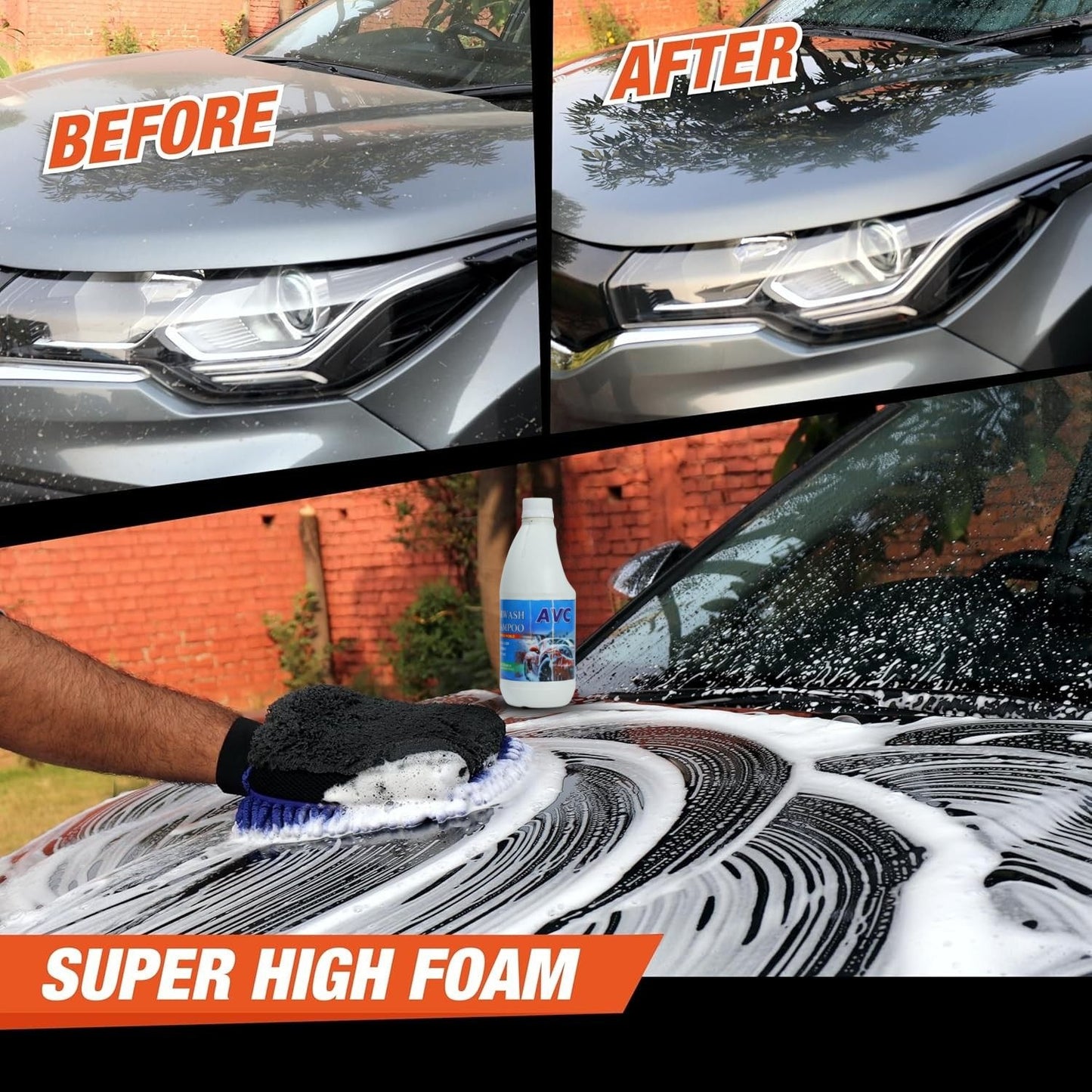 CAR WASH SHAMPOO 500ML