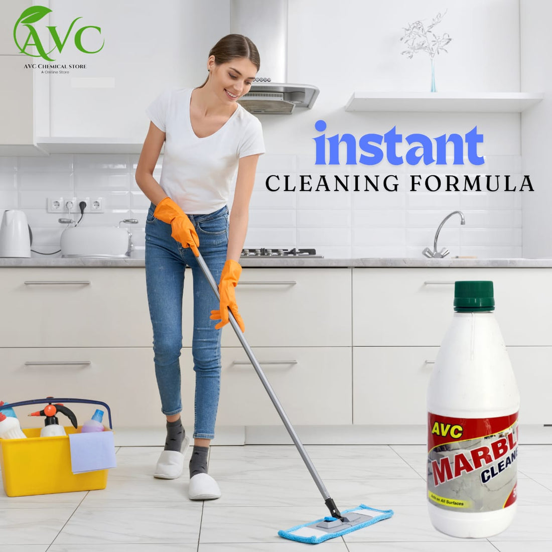 AVC liquid marble cleaner