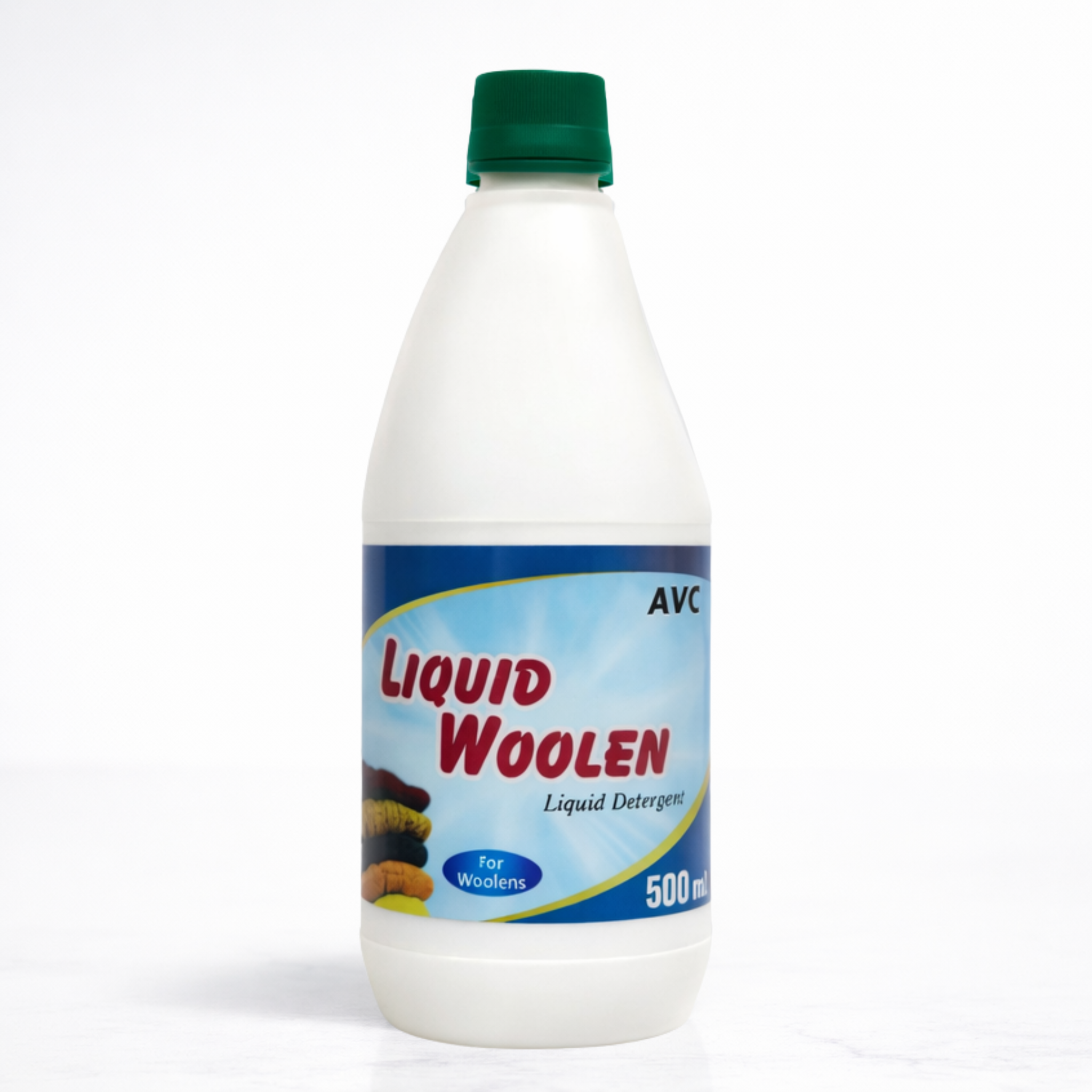 AVC Liquid Woolen Detergent 500ml | Gentle Fabric Wash for Woolen Clothes | Mild Laundry Liquid for Sweaters, Shawls & Delicates | Hand & Machine Wash | Color Protection Formula