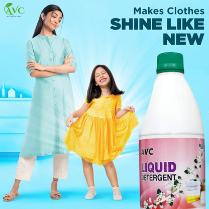 AVC Liquid Detergent for Superior Stain Removal and Fresh Fabrics (500ml)