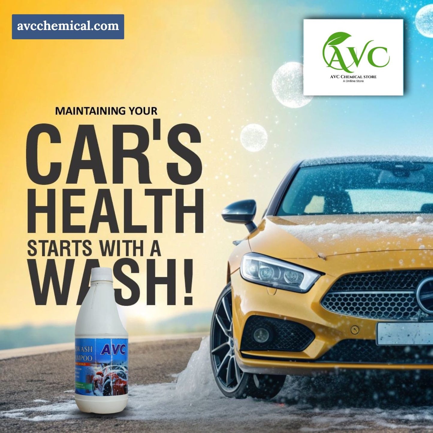 CAR WASH SHAMPOO 500ML